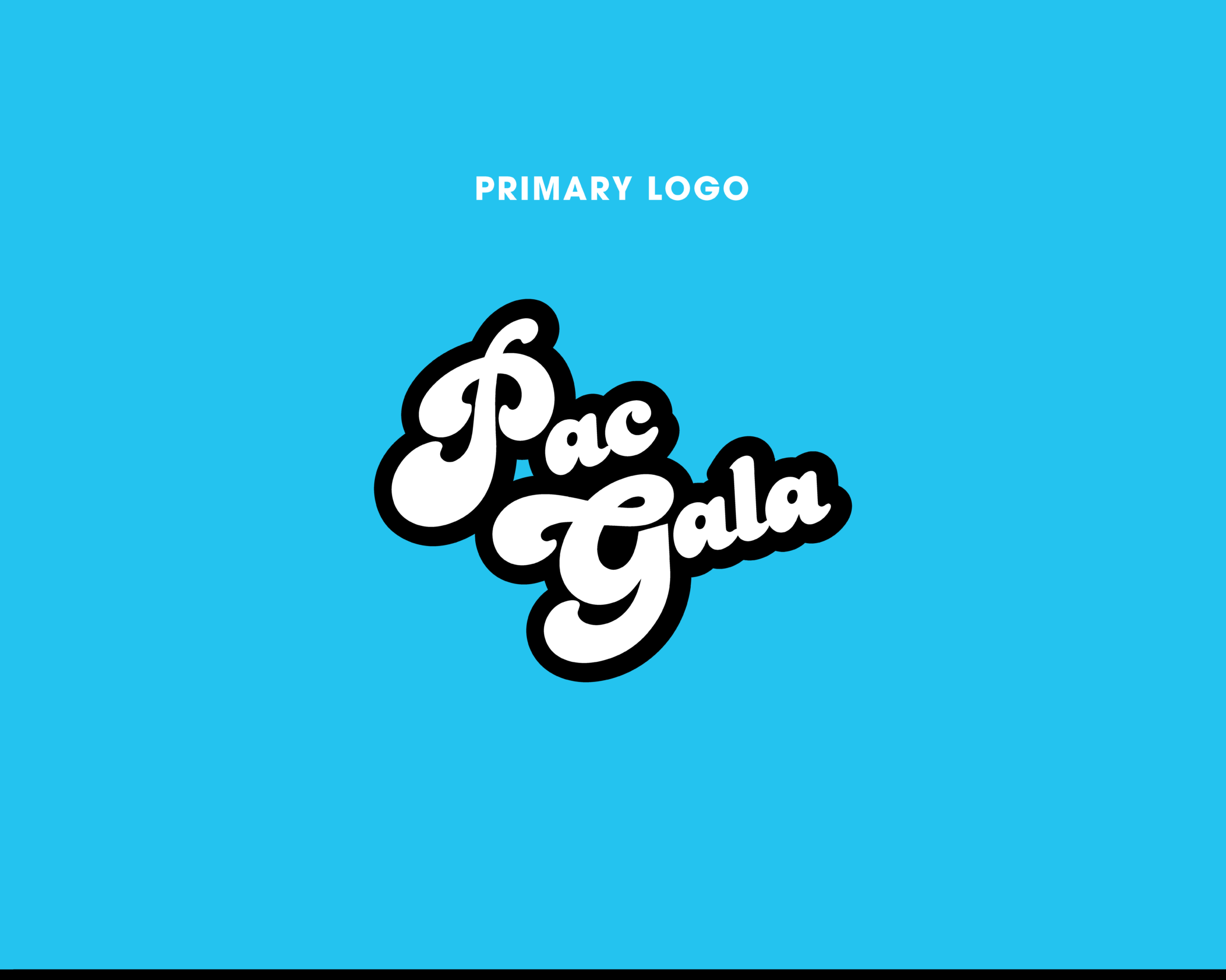 Primary festival logo on cyan