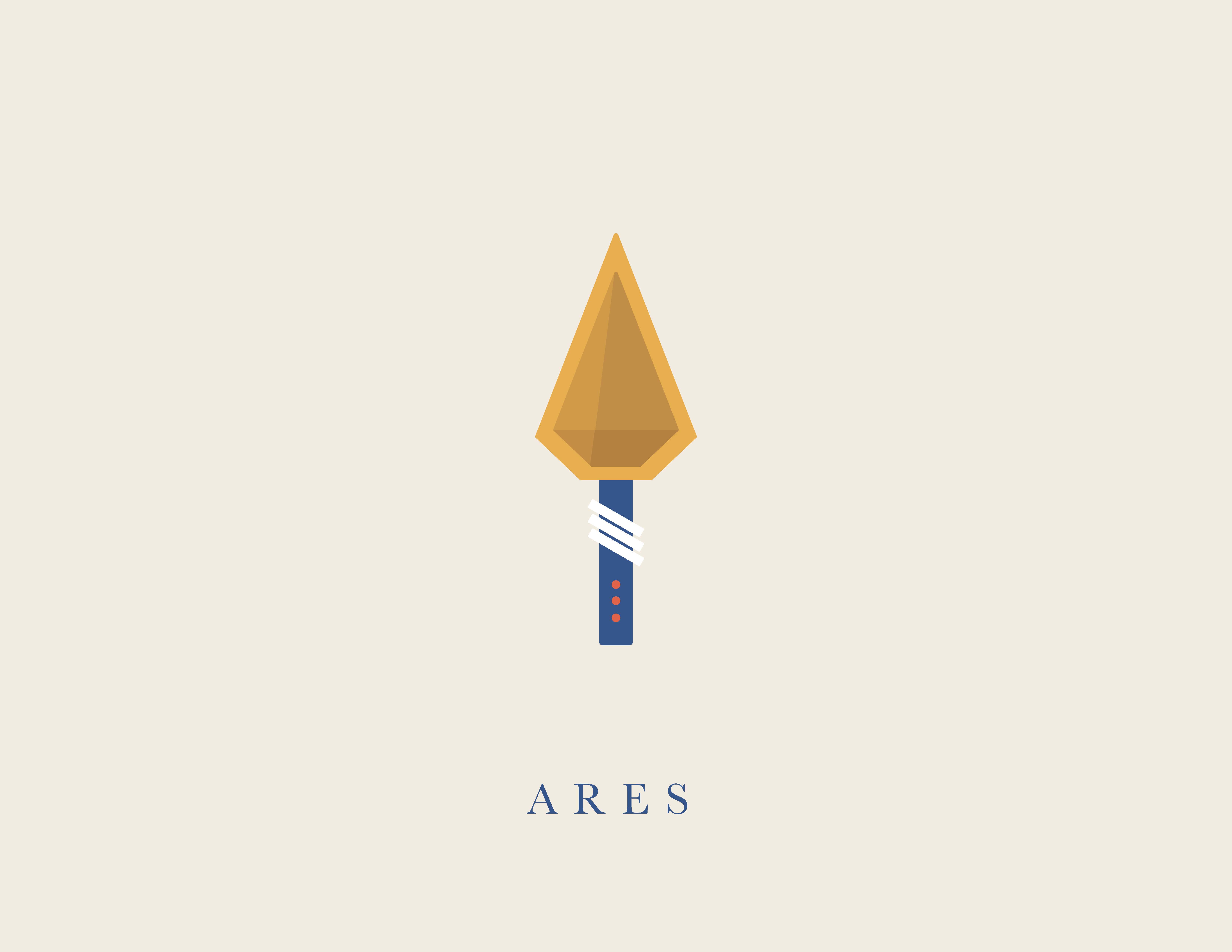 Ares spear symbol