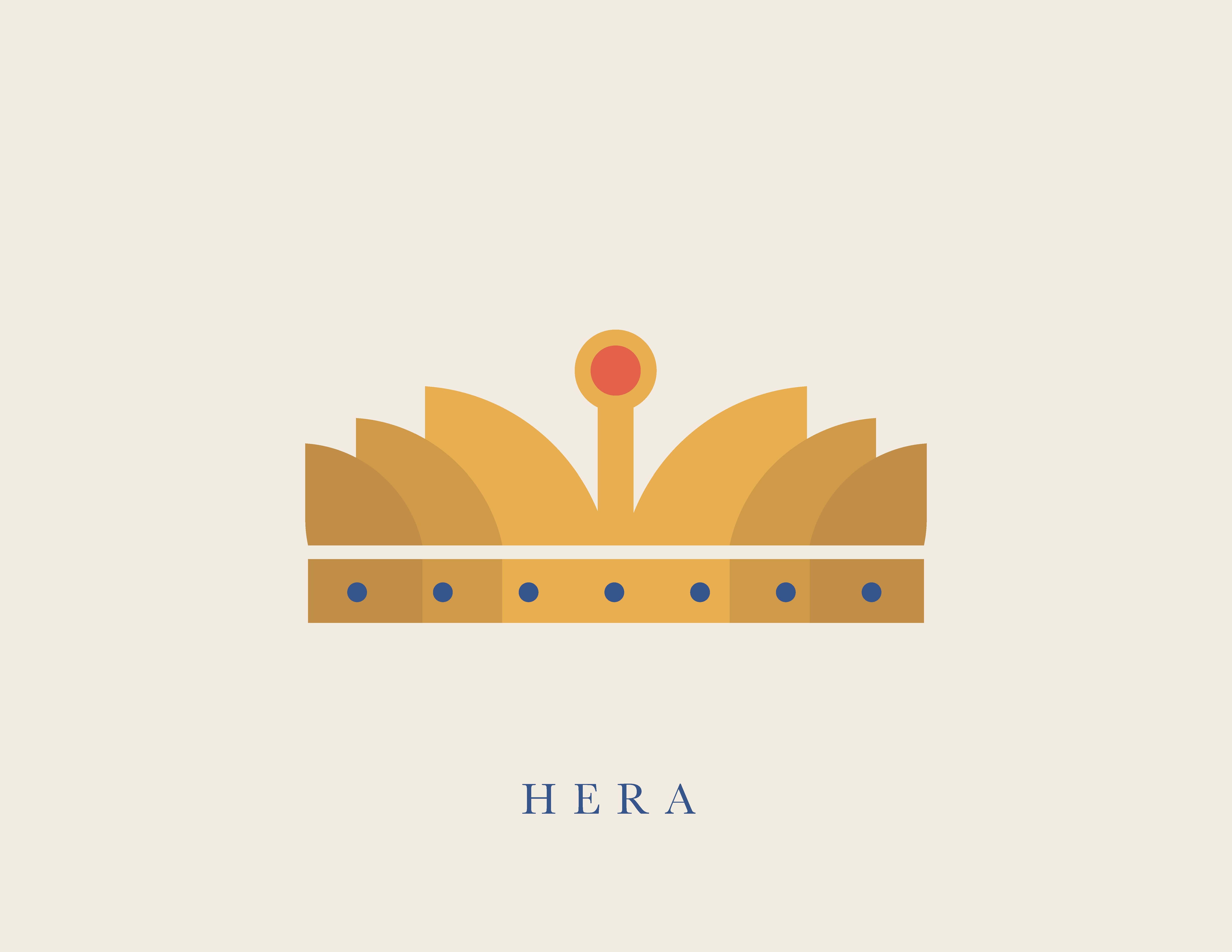 Hera crown symbol